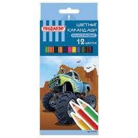 Карандаши 12цв Пифагор пластик 181340/41/42/39 1/12