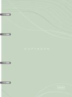 Тетрадь на кольцах 80л Хатбер слим картон высечка Color Line 32848