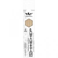 Набор ч/г карандашей 6шт Т-6М, H-6B "Инженер" картон кор. 1/8