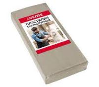 Пластилин скульптурный 1000г DeVente мягкий серый 8042912