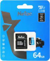 Карта micro SDXC 64GB Netac 
