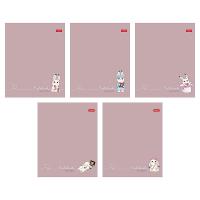 Тетрадь 48л Хатбер матовый ламинат "милашка Банни