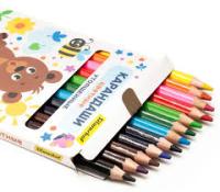 Карандаши 12цв Silwerhof Jumbo толстые 3-гран с голов. 1862755-12 1/12