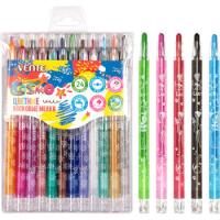 Восковые карандаши выкруч. 24цв Devente 8077944