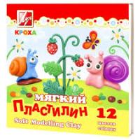 Пластилин 12цв Луч "Кроха" мягкий 23с1484 1/20