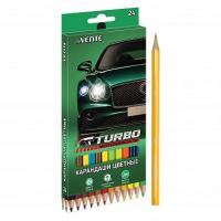 Карандаши 24цв deVente Turbo 5024203 Never Stop 5024416, 1/6