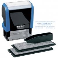 Штамп самонаборный 5 строк Trodat 4913/DB 58х22мм 2 кассы