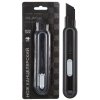 Нож канц. большой 18мм Devente Total Black 4090405 1/12