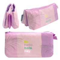 Пенал косметичка Пчелка ПК-51 5 отд. Hello