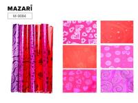 Бумага упаковочная металлизир, с узором 50х70см Mazari 9084 1/50