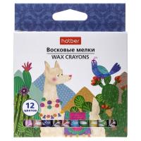 Восковые мелки 12цв Hatber Colora, Art Time 1/32