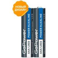 Батарейка мизин. LR03 GoPower alkaline ААА 1/2/400