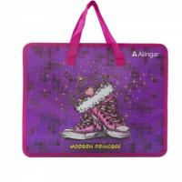 Папка с ручками школьная А4 расшир. 90мм Alingar 10457