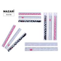 Линейка металл. 20см цветная М-9748 9745 1/48