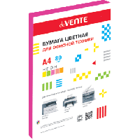 Бумага А4 50л DeVente неон красная (малиновая) 2072240 1/40