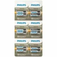 Батарейка пальчик. LR6 Philips alkaline" АА блистер отрывной 1/2/12