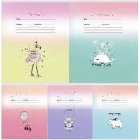 Тетрадь 12л. косая линия BG "Зверомотиватор 11690 1/16