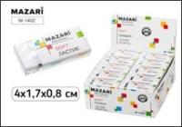Ластик Mazari 1401 51х20х10 в инд.уп. 1/30
