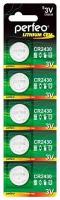 Батарейка CR2430 Perfeo 1/5
