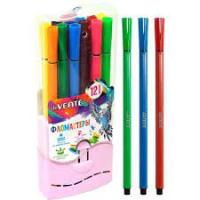 Фломастеры 12цв DeVente в пласт. тубусе 5081999 1/12