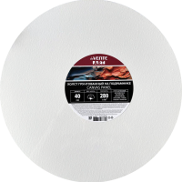 Холст на картоне круглый 40см Devente 8150405 280г мелкре зерно