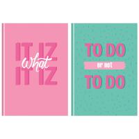 Книга д\зап А5 80л BG выбор. лак "To Do 8807, Magenta 12118