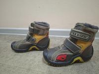 Ботинки детские зимние новые р.26 Bartek натуральные кожа мех 