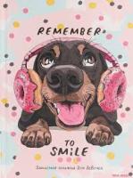 Записная книга А5 80л Проф "для девочек" 5769 друж,песик