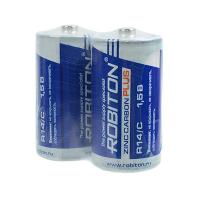 Батарейка средняя R14 "Robiton, Minamoto" 1/2