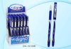 Масляная ручка Digno 4G 10129 синяя с грип 1\10