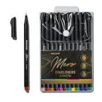 Набор капиллярных ручек линеров Mazari 24цв 5393-24