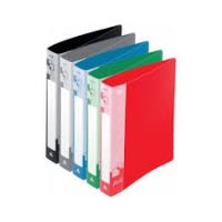 Папка с зажимом плотная АВ-207А 0,8мм внутр.карман цвета ассорти 1/30