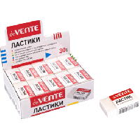 Ластик deVente 4070700 картон. держатель 40х21х10 1/30