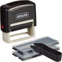 Штамп самонаборный 5 строк 58х22мм 2кассы deVente 4116304, Attache 1348209