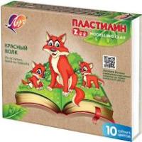 Пластилин 10цв ЛУЧ "ZOO" 29с1721 1/20