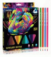 Карандаши 48цв deVente mega soft супермягкие 3-гр  502500 1/4