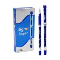 Масляная ручка Digno Jasper 10133 синяя с грип 1\10