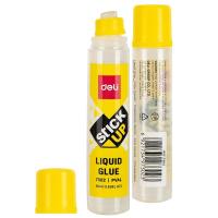 Клей канцелярский DELI 7302 50мл силикон аппликатор