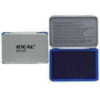 Подушка штемпельная Trodat/ Ideal 9*5,6см, металл синяя 9071