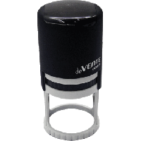 Оснастка авто круглая печать DeVente 45мм 9045