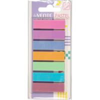 Набор закладок пластик 45х12мм 7цв х20л искрящиеся Devente 2011460