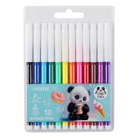 Фломастеры 12цв deVente не вентилир. Panda 5081521 1/24
