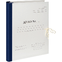 Папка архивная для переплета А4 50мм картон/бумвинил 4отв 2зав. Devente 3010001