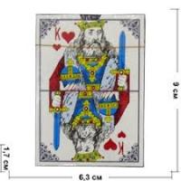 Карты игральные пластиковые 54л №9899, 1/10