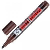 Маркер перм. Crown "Multi" коричневый  CPM-800 1/12