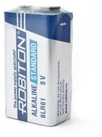 Батарейка 6LR61 крона Robiton Alkaline 1/10