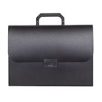 Портфель 1отдел Attomex 3073402, Формат 6175, Бюрократ черный 1/14