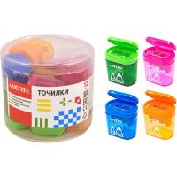 Точилка deVente 2 отв. с контейнером 8031913/14, 1/12