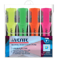 Набор текстовыделителей 4цв DeVente 5045329