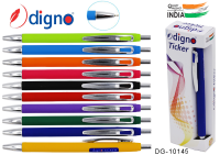 Автручка масляная Digno 10145 синяя 1/10